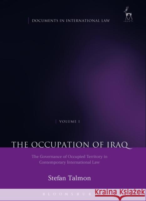 The Occupation of Iraq  9781849462075 Hart Publishing (UK)
