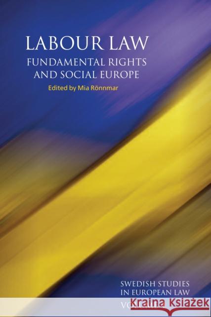 Labour Law, Fundamental Rights and Social Europe  9781849462105 Hart Publishing (UK)