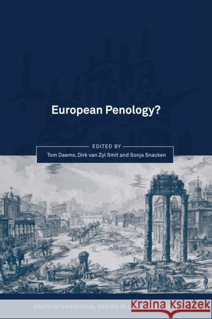 European Penology?   9781849462334 0