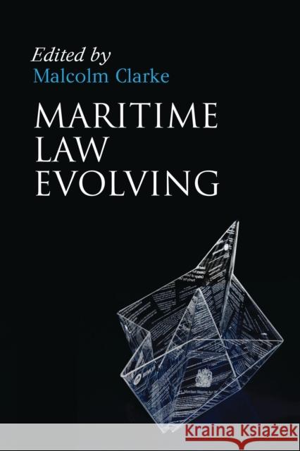 Maritime Law Evolving   9781849463997 0
