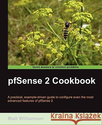 Pfsense 2 Cookbook Williamson, Matt 9781849514866 Packt Publishing