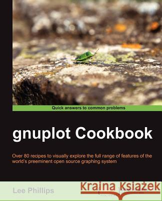 Gnuplot Cookbook Phillips, Lee 9781849517249