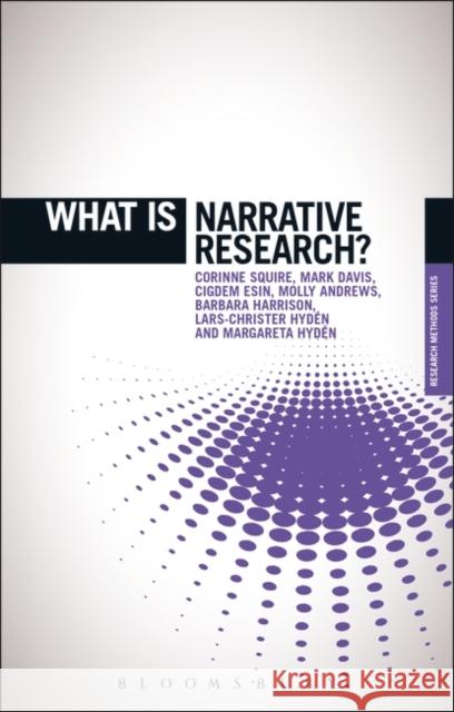 What Is Narrative Research? Molly Andrews 9781849669733