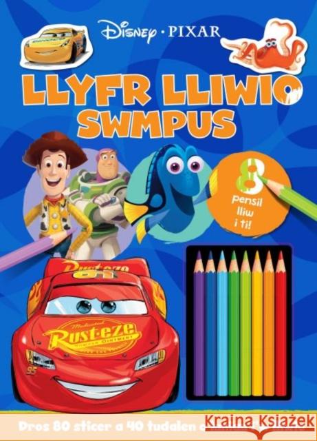 Disney Pixar: Llyfr Lliwio Swmpus Disney 9781849676366