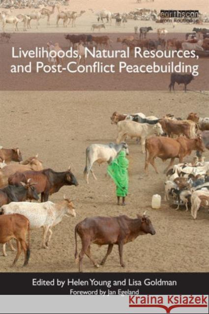 Livelihoods, Natural Resources, and Post-Conflict Peacebuilding Helen Young Lisa Goldman 9781849712330 Earthscan Publications