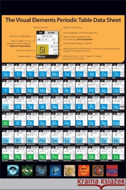 The Visual Elements Periodic Table Data Sheet: Rsc Murray Robertson 9781849730228 0