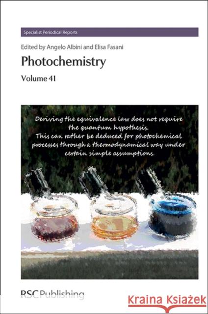 Photochemistry: Volume 41  9781849735803 Royal Society of Chemistry