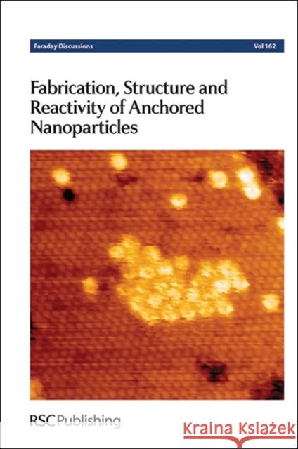 Fabrication, Structure and Reactivity of Anchored Nanoparticles: Faraday Discussion 162 Chemistry, Royal Society of 9781849736893 Royal Society of Chemistry