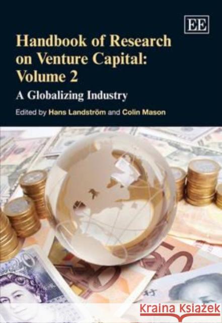 Handbook of Research on Venture Capital Hans Landstrom 9781849801683 0
