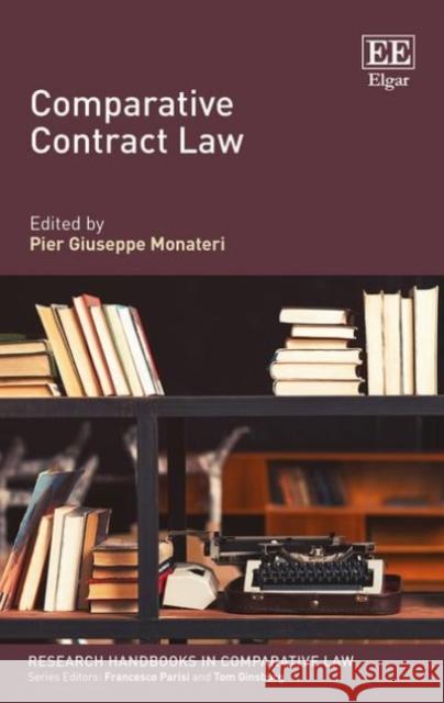 Comparative Contract Law Pier Giuseppe Monateri 9781849804516 Edward Elgar Publishing Ltd