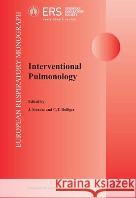 Interventional Pulmonology  9781849840002 European Respiratory Society
