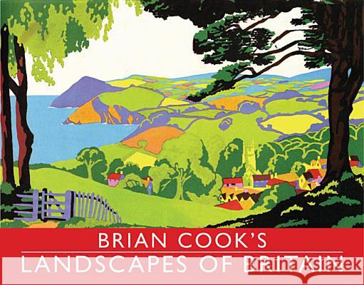 Brian Cook's Landscapes of Britain : a guide to Britain in beautiful book illustration, mini edition Brian Cook 9781849940368 