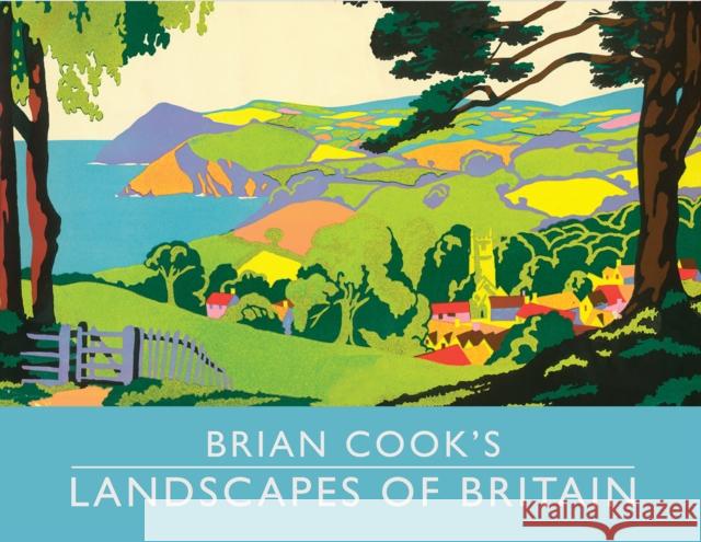 Brian Cook's Landscapes of Britain: a guide to Britain in beautiful book illustration, mini edition Brian Cook 9781849940368 Batsford Ltd
