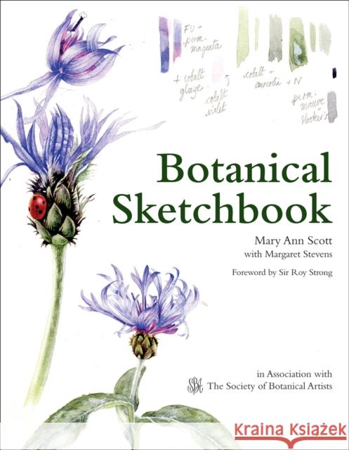 Botanical Sketchbook: Drawing, painting and illustration for botanical artists Margaret Stevens 9781849941518 Anova Batsford