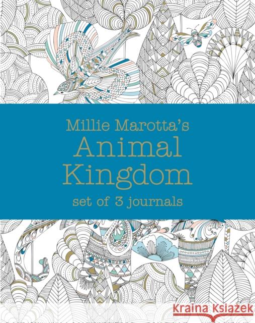 Millie Marotta's Animal Kingdom – journal set: 3 notebooks Millie Marotta 9781849942911 Batsford