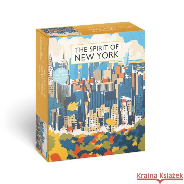 The Spirit of New York Jigsaw Puzzle B T Batsford 9781849948234 Batsford Ltd