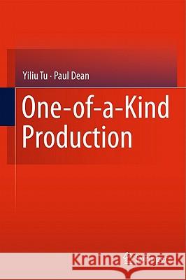 One-Of-A-Kind Production Tu, Yiliu 9781849965309 Not Avail