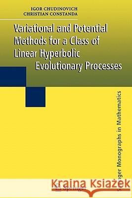 Variational and Potential Methods for a Class of Linear Hyperbolic Evolutionary Processes Igor Chudinovich 9781849969468 Springer