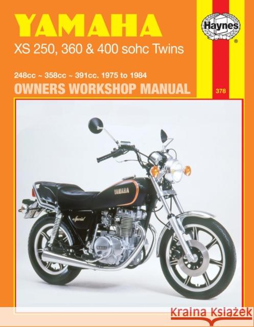 Yamaha XS250, 360 & 400 sohc Twins (75 - 84) Haynes Repair Manual Haynes Publishing 9781850102489 Haynes Manuals Inc