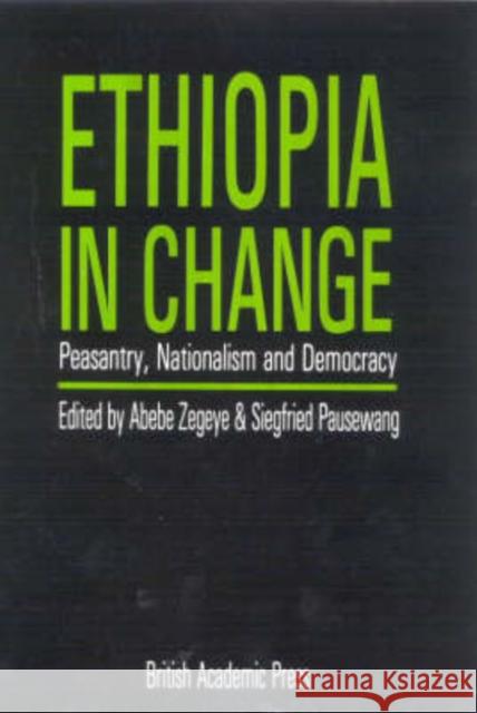 Ethiopia in Change  9781850436447 I B TAURIS & CO LTD