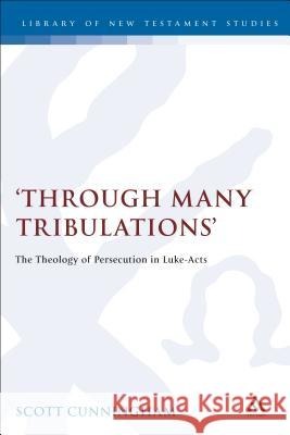 Through Many Tribulations: The Theology of Persecution in Luke-Acts Scott Cunningham 9781850756613