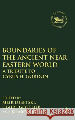 Boundaries of the Ancient Near Eastern World Lubetski, Meir 9781850758716 Sheffield Academic Press