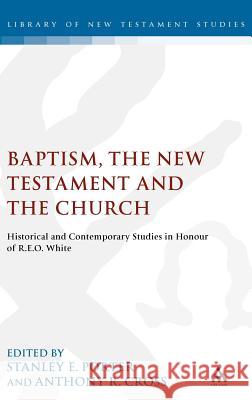 Baptism, the New Testament and the Church: Historical and Contemporary Studies in Honour of R.E.O. White Porter, Stanley E. 9781850759379