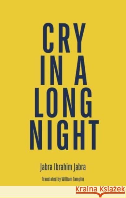 Cry in a Long Night  9781850773436 Darf Publishers Ltd