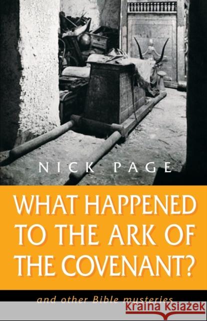 What Happened to the Ark of the Covenant?: And Other Bible Mysteries Nick Page 9781850787518 Authentic Media