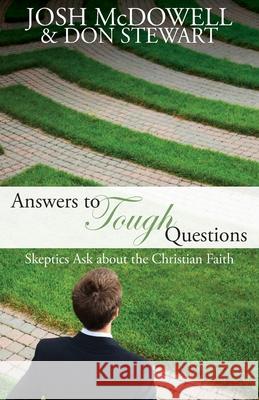 Answers to Tough Questions Josh McDowell, Don Stewart 9781850789130