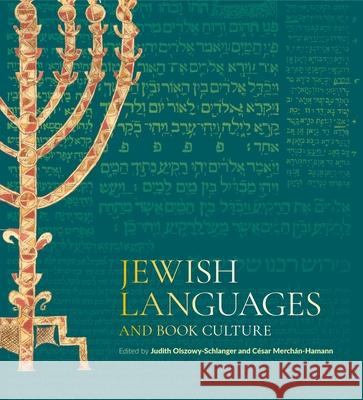 Jewish Languages and Book Culture  9781851246328 Bodleian Library