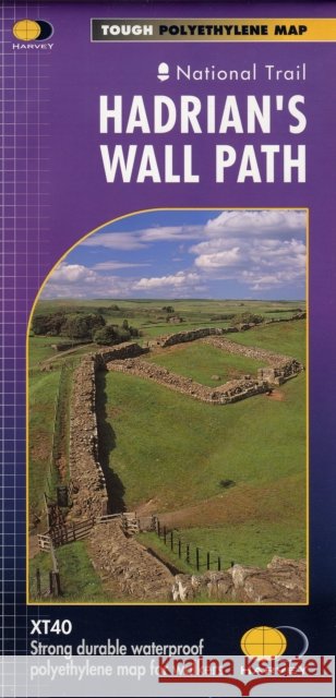 Hadrian's Wall Path Harvey Map Services Ltd. 9781851374380