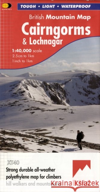 Cairngorms and Lochnagar Harvey Map Services Ltd. 9781851374533 Harvey Map Services Ltd