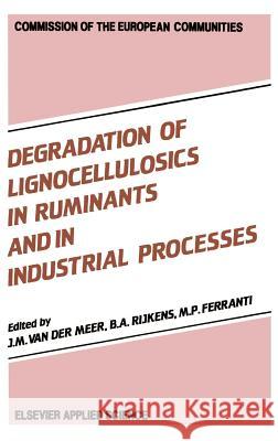 Degradation of Lignocellulosics in Ruminants and in Industrial Processes J. M. Vande B. a. Rijkens M. P. Ferranti 9781851661657 Springer