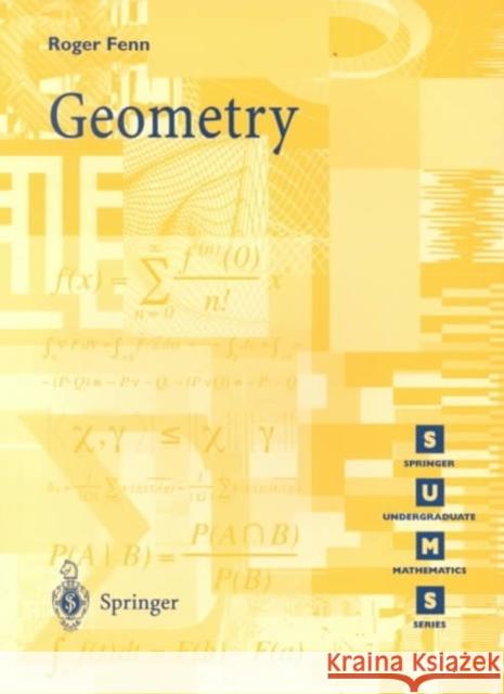 Geometry Roger Fenn 9781852330583 Springer