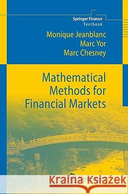 Mathematical Methods for Financial Markets Monique Jeanblanc 9781852333768