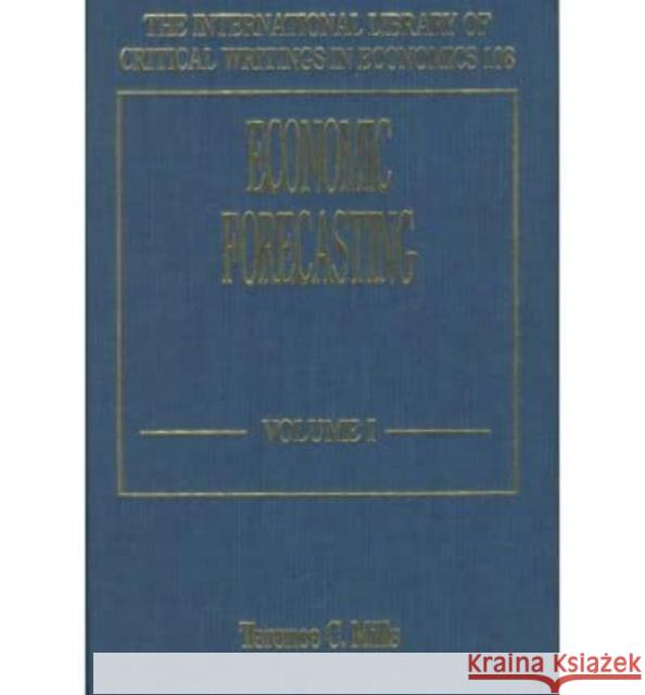 Economic Forecasting  9781852788667 Edward Elgar Publishing Ltd