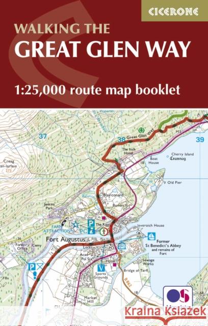 The Great Glen Way Map Booklet: 1:25,000 OS Route Mapping Paddy Dillon 9781852848958