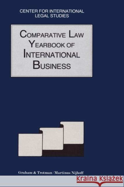 Comparative Law Yearbook of International Business 1991 Campbell, Dennis 9781853335884