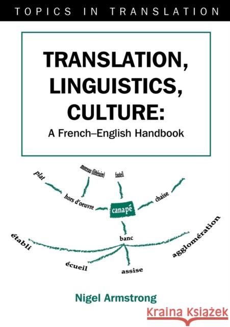 Translation, Linguistics, Culture: A French-English Handbook Armstrong, Nigel 9781853598050 Multilingual Matters Limited