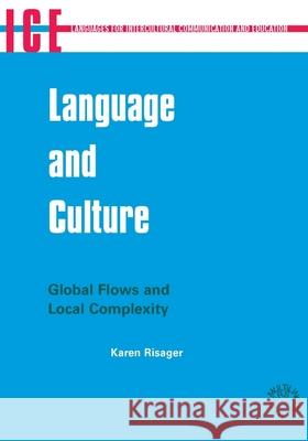 Language and Culture Karen Risager 9781853598586 Multilingual Matters Limited