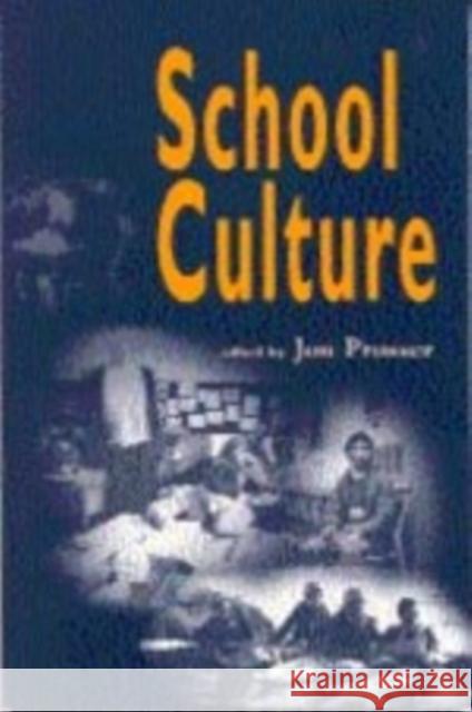 School Culture  9781853964336 SAGE PUBLICATIONS LTD
