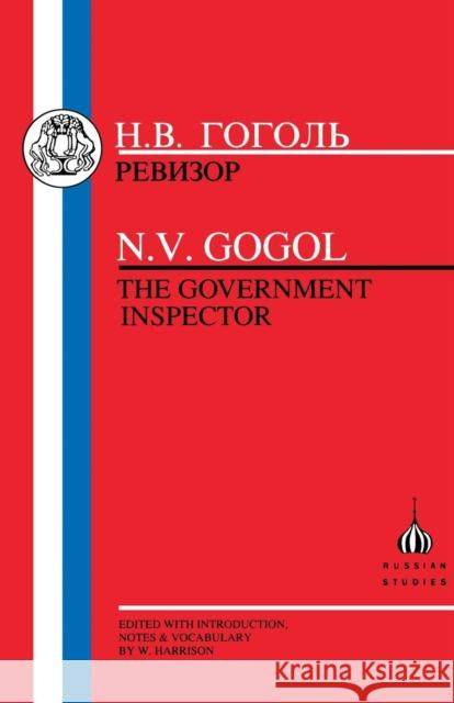 Gogol: Government Inspector Gogol, Nikolai Vasilievich 9781853992537