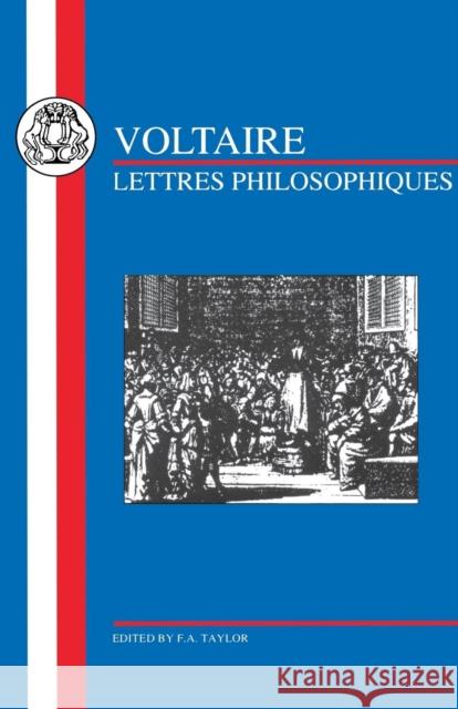 Voltaire: Lettres Philosophiques Voltaire 9781853992858 Duckworth Publishers
