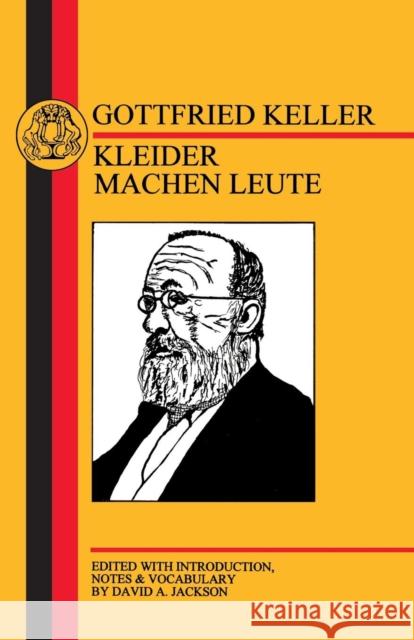 Keller: Kleider Machen Leute Keller, Gottfried 9781853994432 Duckworth Publishers