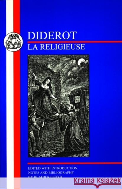 Diderot: La Religieuse Diderot, Denis 9781853995880 Duckworth Publishers