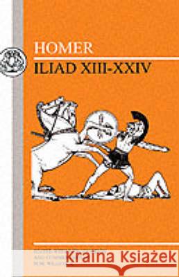 Homer: Iliad XIII-XXIV Homer 9781853995958 Duckworth Publishers