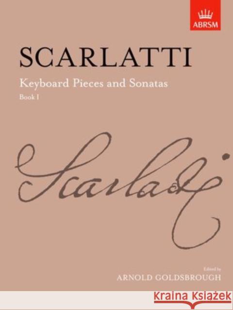 Keyboard Pieces and Sonatas, Book I  9781854720962 Associated Board of the Royal Schools of Musi