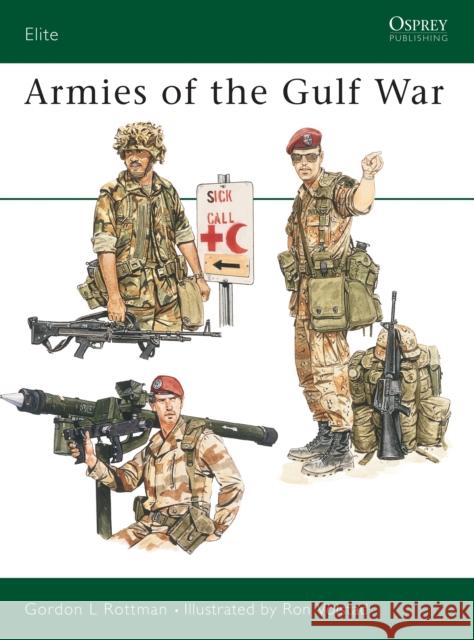 Armies of the Gulf War Rottman, Gordon L. 9781855322776 Osprey Publishing (UK)