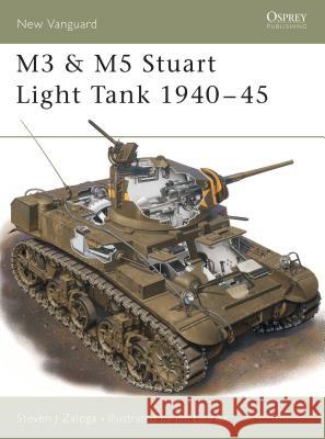 M3 & M5 Stuart Light Tank 1940 45 Zaloga, Steven J. 9781855329119 Osprey Publishing (UK)